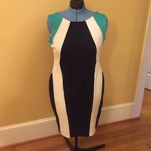 Comfortable + cute size 14 knit dress