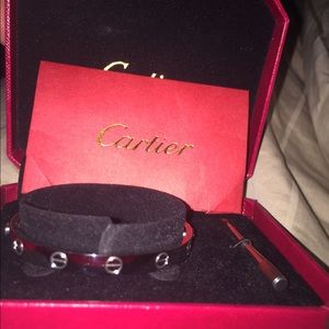 Cartier Love bracelet 16"
