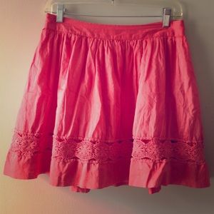 Adorable coral skirt!!