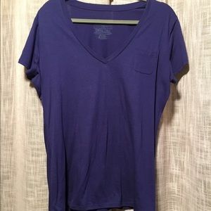 Purple Patagonia V-Neck