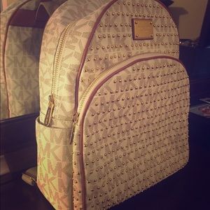 Michael Kors Jet Set Studded backpack