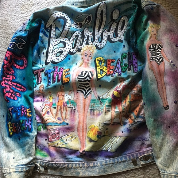💕Tony Alamo - Barbie at the Beach Denim Jacket💕