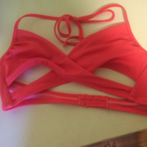 Bright orange bikini top - Picture 2 of 2