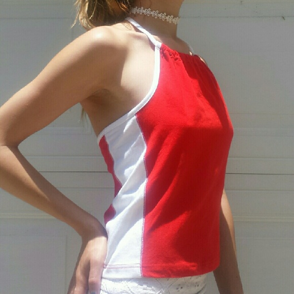 90s Sporty Spice Vintage Halter Top