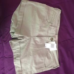 Khaki shorts