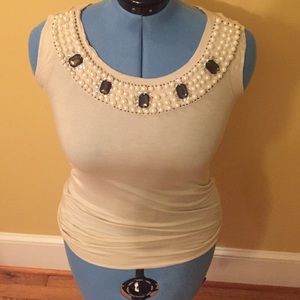 Jeweled top - never worn!