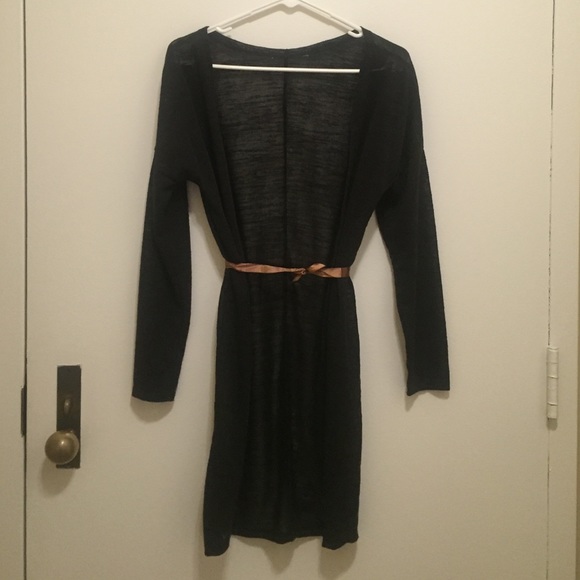 Light black cardigan