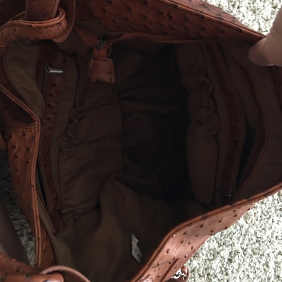 Cognac Purse/Tote - Picture 4 of 4