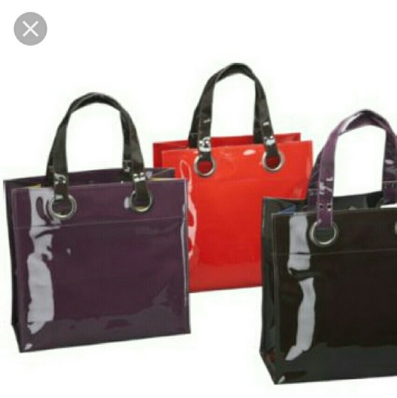 Eggplant tote bag