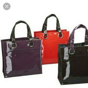 Eggplant tote bag