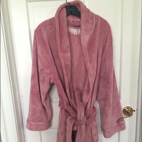 Pink Carol Hochman Robe - fluffy