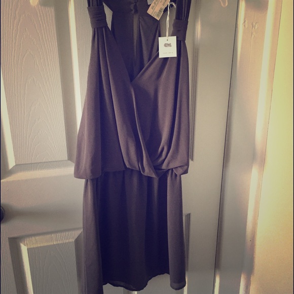 Gray dress from Dor L Dor