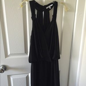 Black dress from a boutique called Dor L Dor