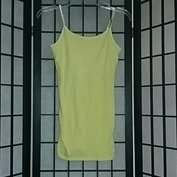 Yellow no boundaries tang-top