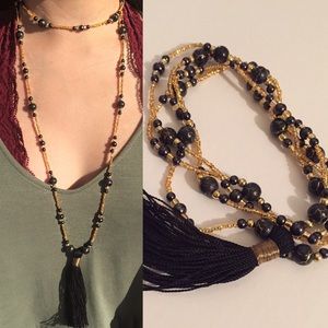 Tassel necklace