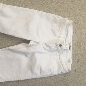 White Hollister skinny jeans
