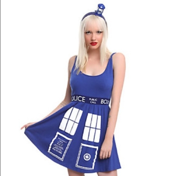 DOCTOR WHO HER UNIVERSE TARDIS COSTUME DRESS