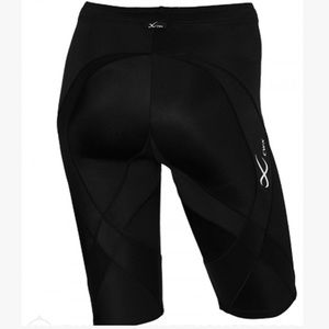 Black compression shorts
