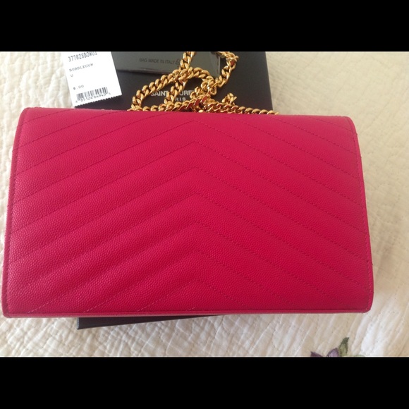 YSL monogram medium wallet on chain - Picture 2 of 4