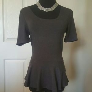 Short sleeve Peplum Top