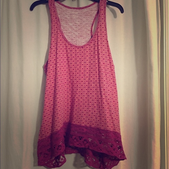 Crochet racerback tank