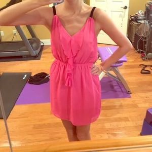 Super cute hot pink dress! Size medium!