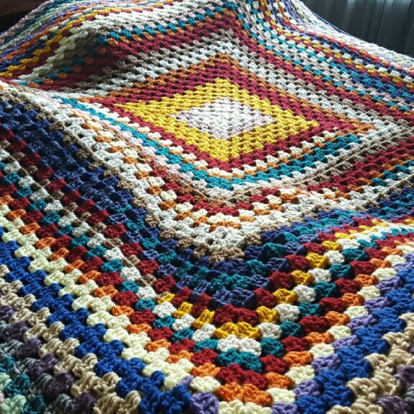 Crochet Throw - Picture 2 of 2
