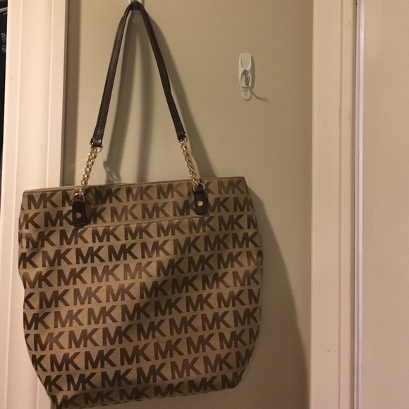 Michael Kors Monogrammed tote