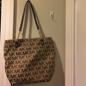 Michael Kors Monogrammed tote