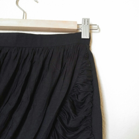 🎉SALE🎉 Black Wrap Front Mini Skirt