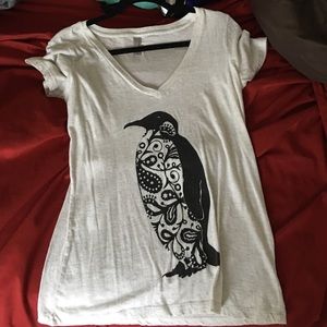 Penguin with mandala