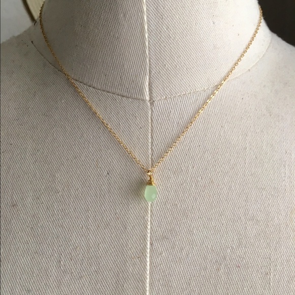Dainty Briolette Necklace
