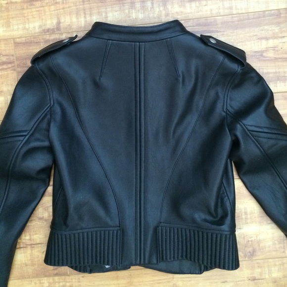 🆕 Theory Katiana L Leather Jacket - Picture 4 of 4