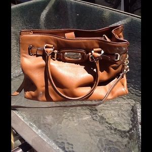 Michael Kors Hamilton leather tote