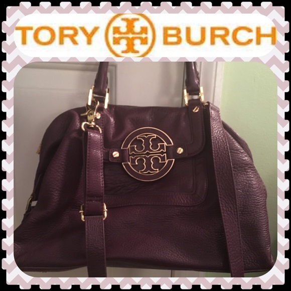 Tory Burch Handbags - Tory Burch Amanda Crossbody bag plum
