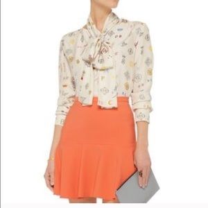 Stella McCartney logo blouse