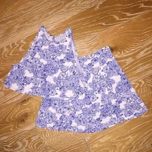 American apparel floral Lolita set