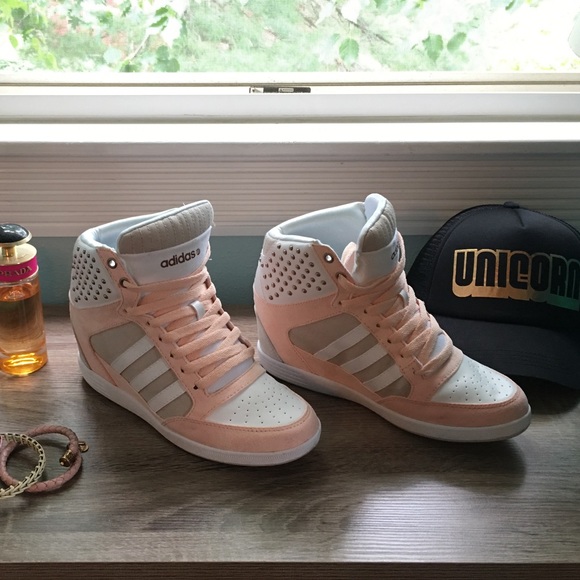 adidas super wedge sneakers