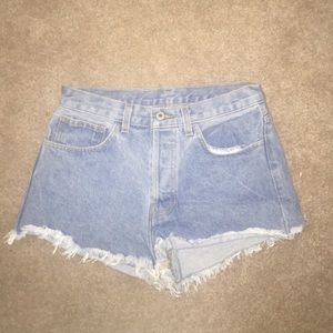 Brandy Melville Midrise Jean shorts
