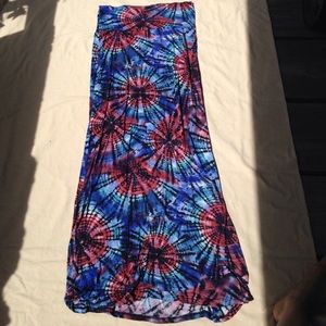 'Tie Dye For' Maxi Skirt