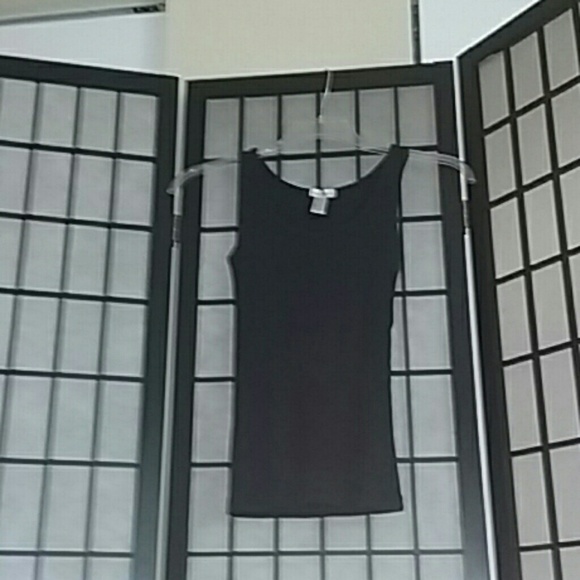 Wet seal black tang-top