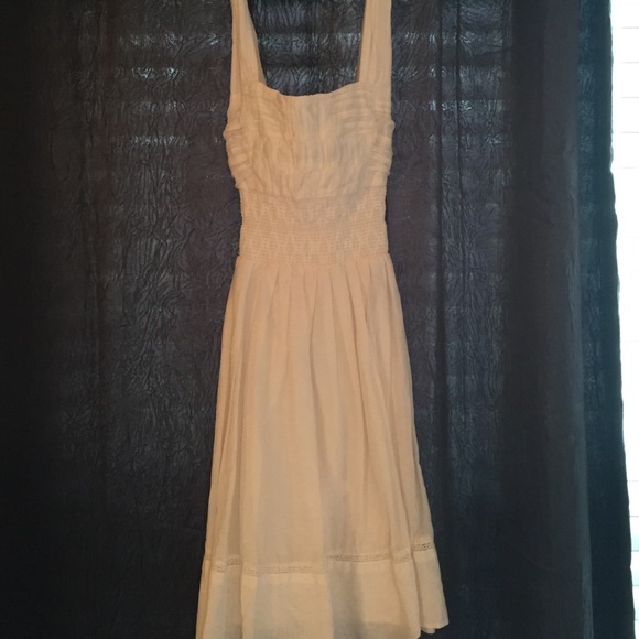 Bebe white dress