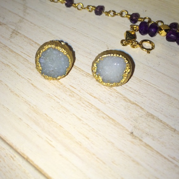 Anthropologie Druzy Studs