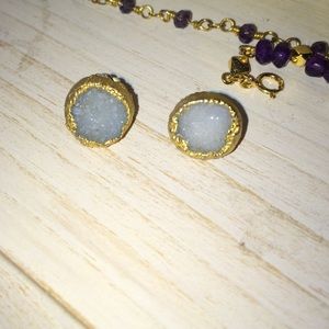 Anthropologie Druzy Studs