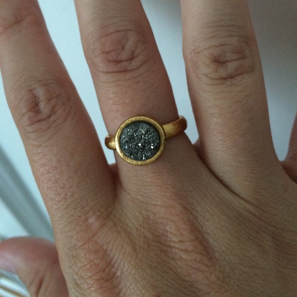 Anthropologie Druzy Ring
