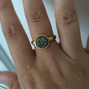 Anthropologie Druzy Ring