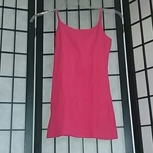 No boundaries red tang-top