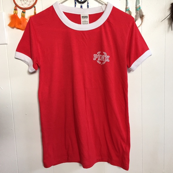 *S* vs PINK ringer tee