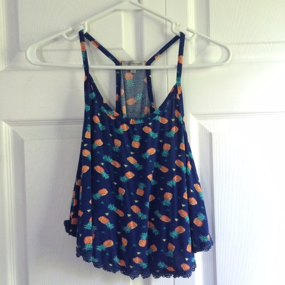 pineapple crop top