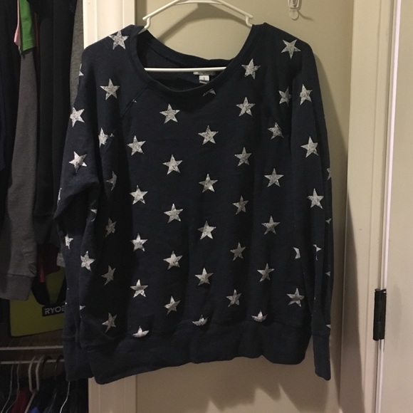 Navy stars crew neck from Old Navy